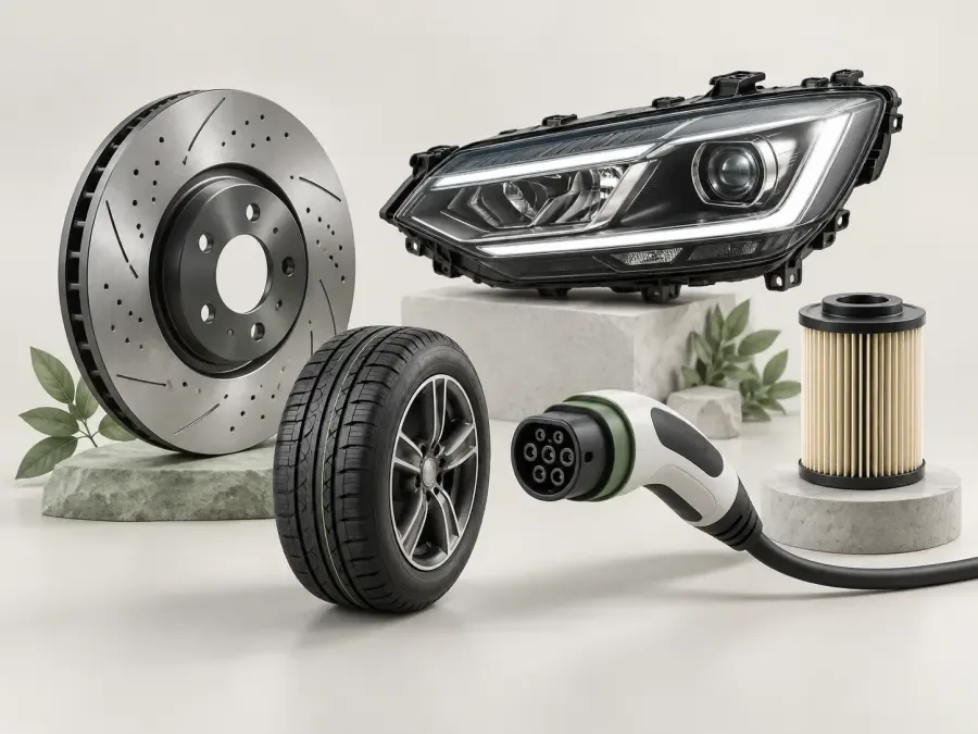 Settore automobilistico e mobilità: illustrazione della categoria 3D